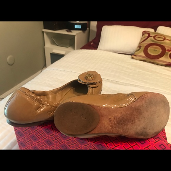 Tory Burch Shelby Patent Leather Ballet Flats - Picture 5 of 6